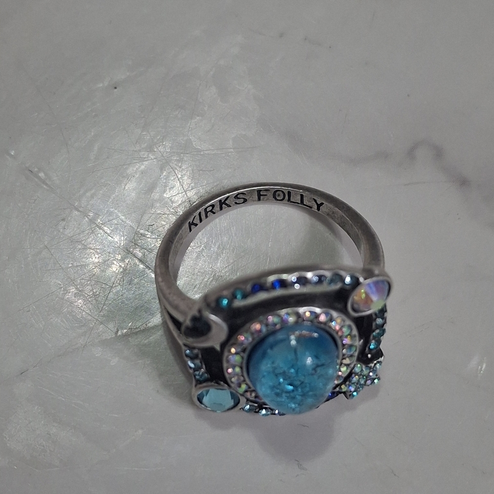 Kirks Folly Crystal Celestial Ring - Picture 5 of 11